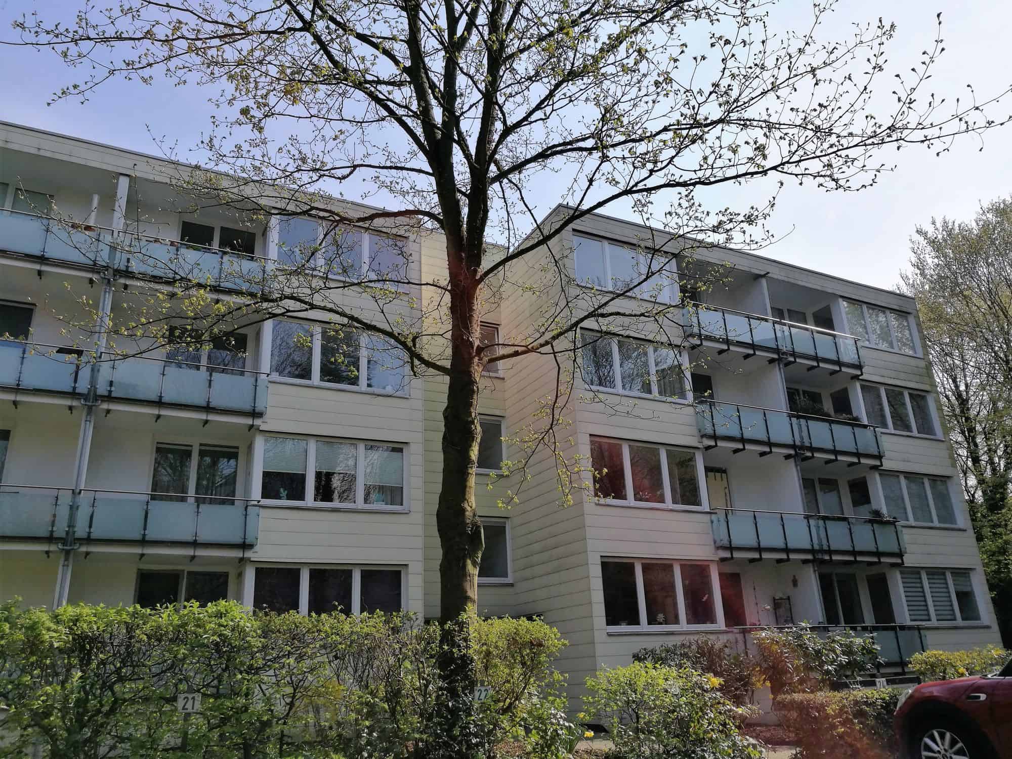 Eigentumswohnung in Hamburg Eppendorf direkt vom Eigentümer - Hausfront