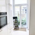 Küche Ausgang zum Garten 3 Zimmer Wohnung in Hamburg Winterhude - ohne Makler