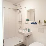 Provisionsfrei: 1 Zimmer Wohnung nahe UKE, Badezimmer